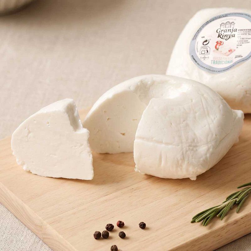Queso cassoleta con sal - 330 gr la unidad