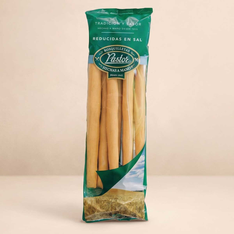 Rosquilletas bajas en sal