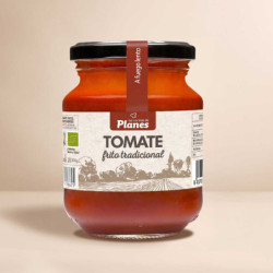 Tomate frito con ingredientes naturales, tarro de 300 gramos