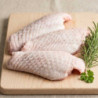 Alas de pavo frescas de 160 gr de peso aproximado