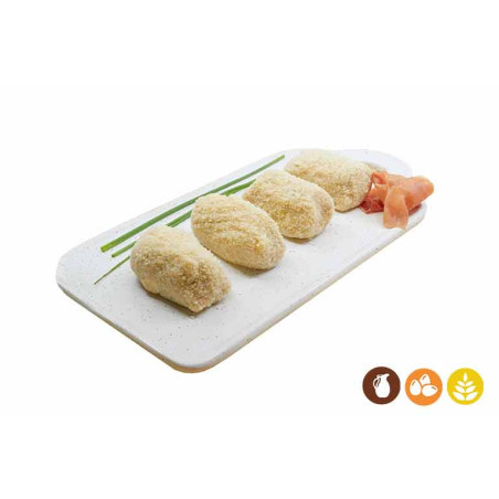 Croquetas pollo  y jamón (frescas)