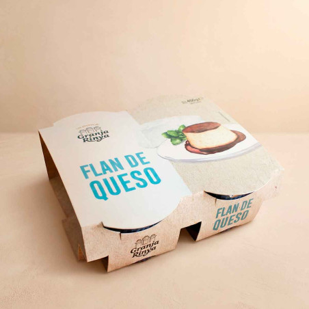 Flan de queso