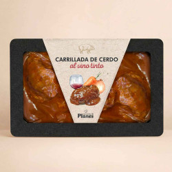 Carrilladas al vino tinto