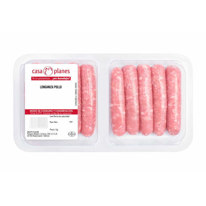 Longanizas de pollo