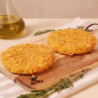 Hamburguesa crispy de pollo, cada unidad pesa aprox. 125gr