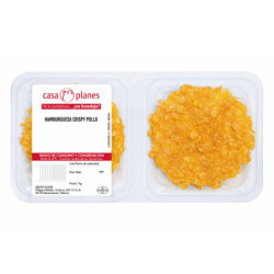 Burger de pollo crispy Bandeja