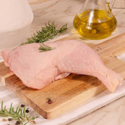 Muslos de pollo con contramuslo sin espinazo de 375 gr la unidad