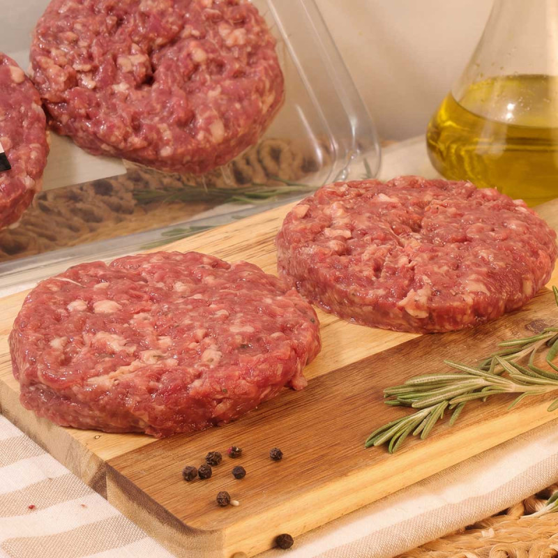 Hamburguesa de potro - bandeja de 220 g aprox